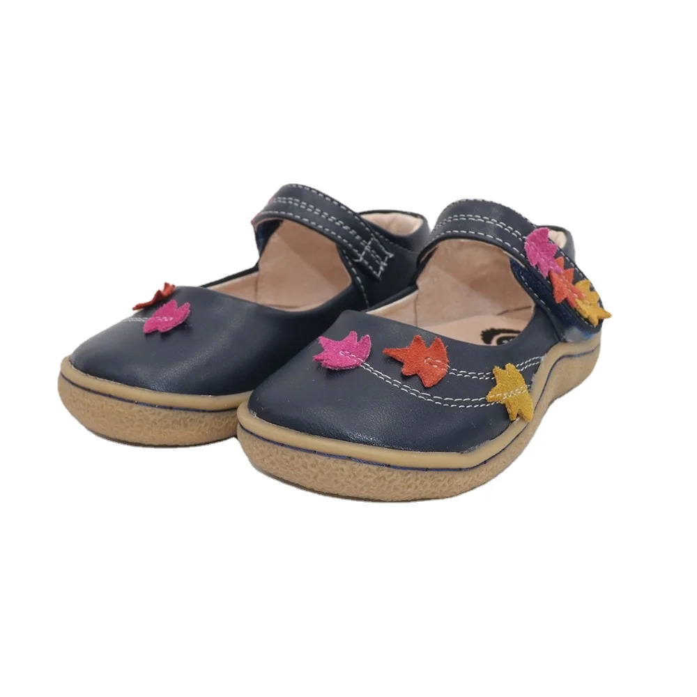 

Livie & Luca Kids Shoes Barefoot Toddler Genuine Leather Children's Girls Sneaker Sport Causal Flat Flowers SneakersNew