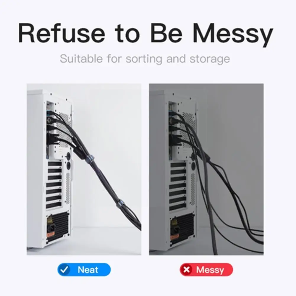 10pcs Storage Cable Manager Cable Organizer Winder Clip Wire Earphone Protector Mouse Cable Holder Cord HDMI-compatible P3I1
10pcs Storage Cable Manager Cable Organizer Winder Clip Wire Earphone Protector Mouse Cable Holder Cord HDMI-compatible P3I1