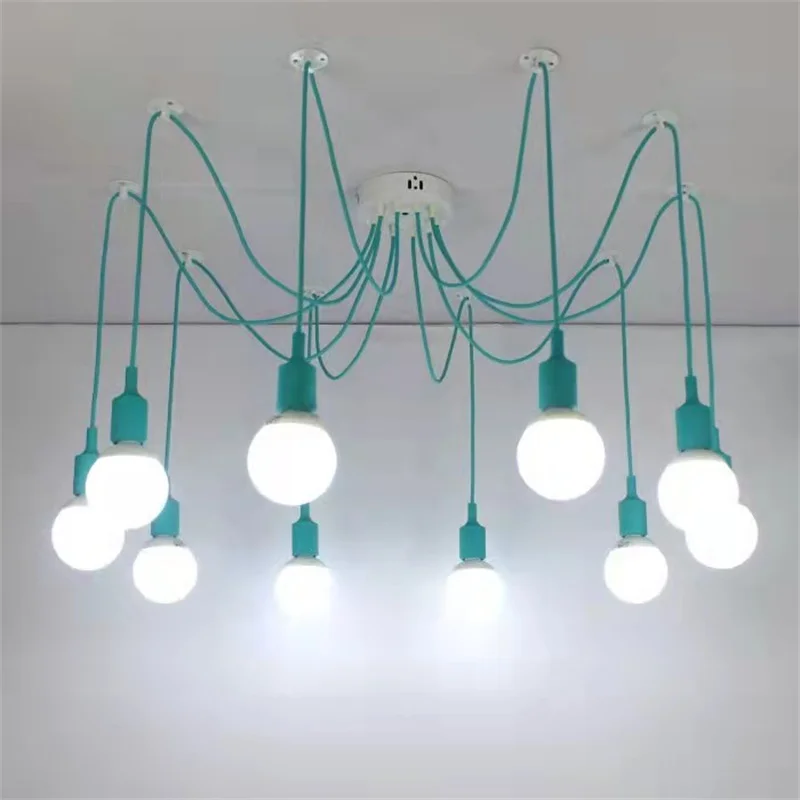90-260V E27 Customize Modern Chandeliers 3-16 Heads Lighting Lamp Spider Ceiling Chandelier Luminaire Fixture Kids Bedroom Decor
90-260V E27 Customize Modern Chandeliers 3-16 Heads Lighting Lamp Spider Ceiling Chandelier Luminaire Fixture Kids Bedroom Decor