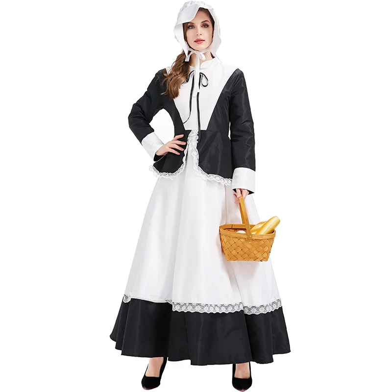 Halloween Medieval Servant Maid Countryside Family Party Costume Little Red Riding Hood Fancy Dress
Halloween Medieval Servant Maid Countryside Family Party Costume Little Red Riding Hood Fancy Dress