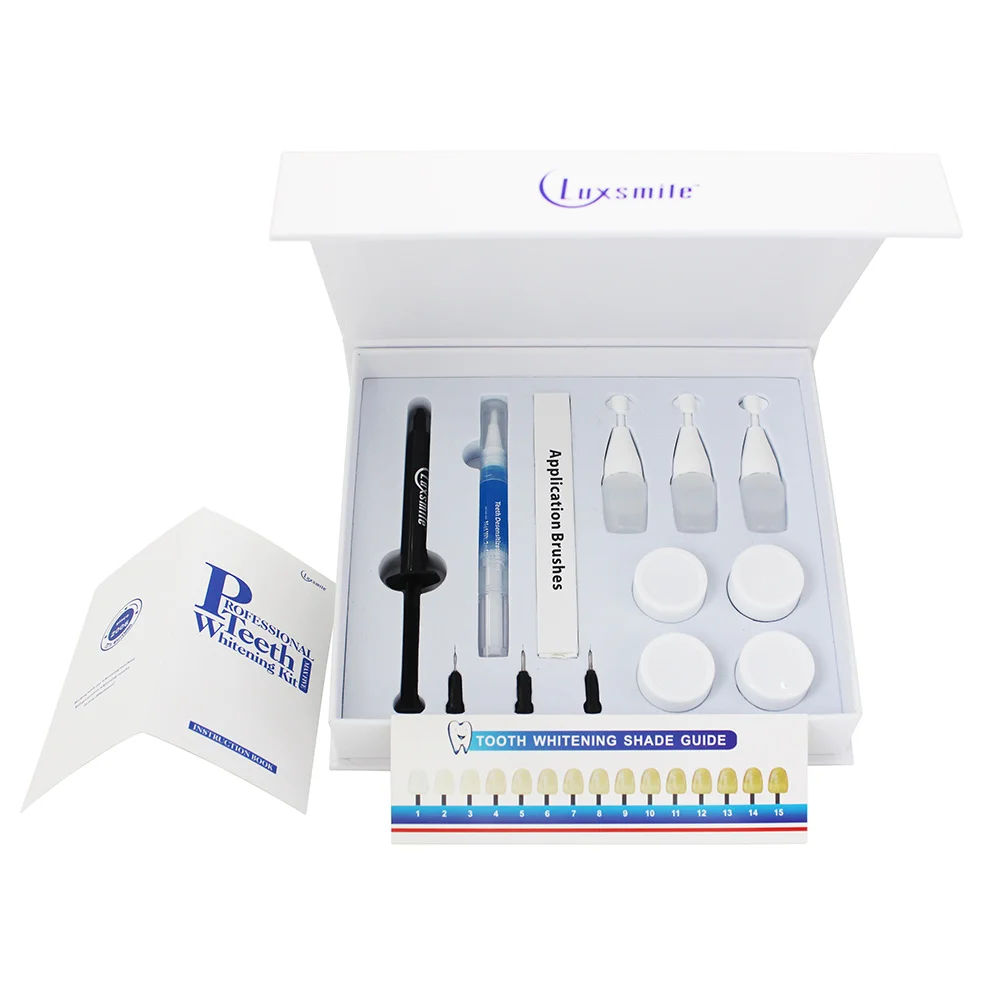 Professional Whitening Teeth Bleaching Kit Teeth Whitening Gel Hydrogen 35% Hydrogen Peroxide Professional Bleaching Kit
Professional Whitening Teeth Bleaching Kit Teeth Whitening Gel Hydrogen 35% Hydrogen Peroxide Professional Bleaching Kit