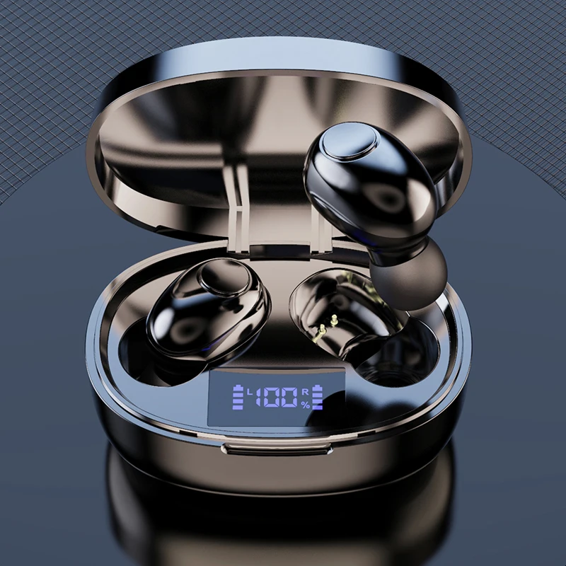 Wireless Earphones Noise Canceling 2200mAh Charging Box Sports Waterproof Bluetooth 5.1 Wireless Earphones for All Smart Phone
Wireless Earphones Noise Canceling 2200mAh Charging Box Sports Waterproof Bluetooth 5.1 Wireless Earphones for All Smart Phone