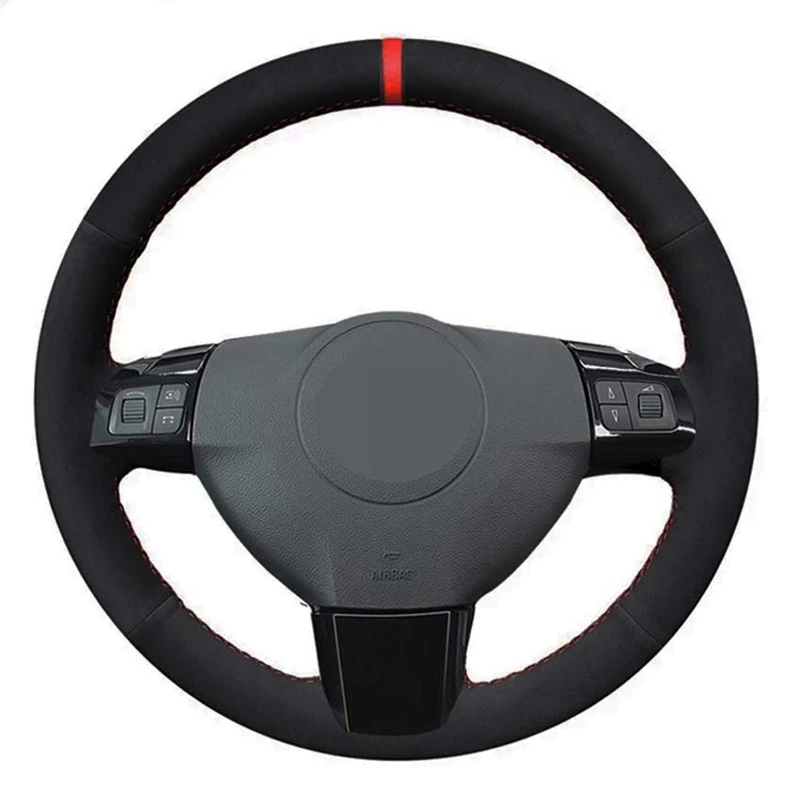 Soft Black Suede Car Steering Wheel Cover For Opel Astra (H) Signum Corsa 2004-2009 Zaflra (B) 2005-2014 Vectra (C) 2005-2009
Soft Black Suede Car Steering Wheel Cover For Opel Astra (H) Signum Corsa 2004-2009 Zaflra (B) 2005-2014 Vectra (C) 2005-2009