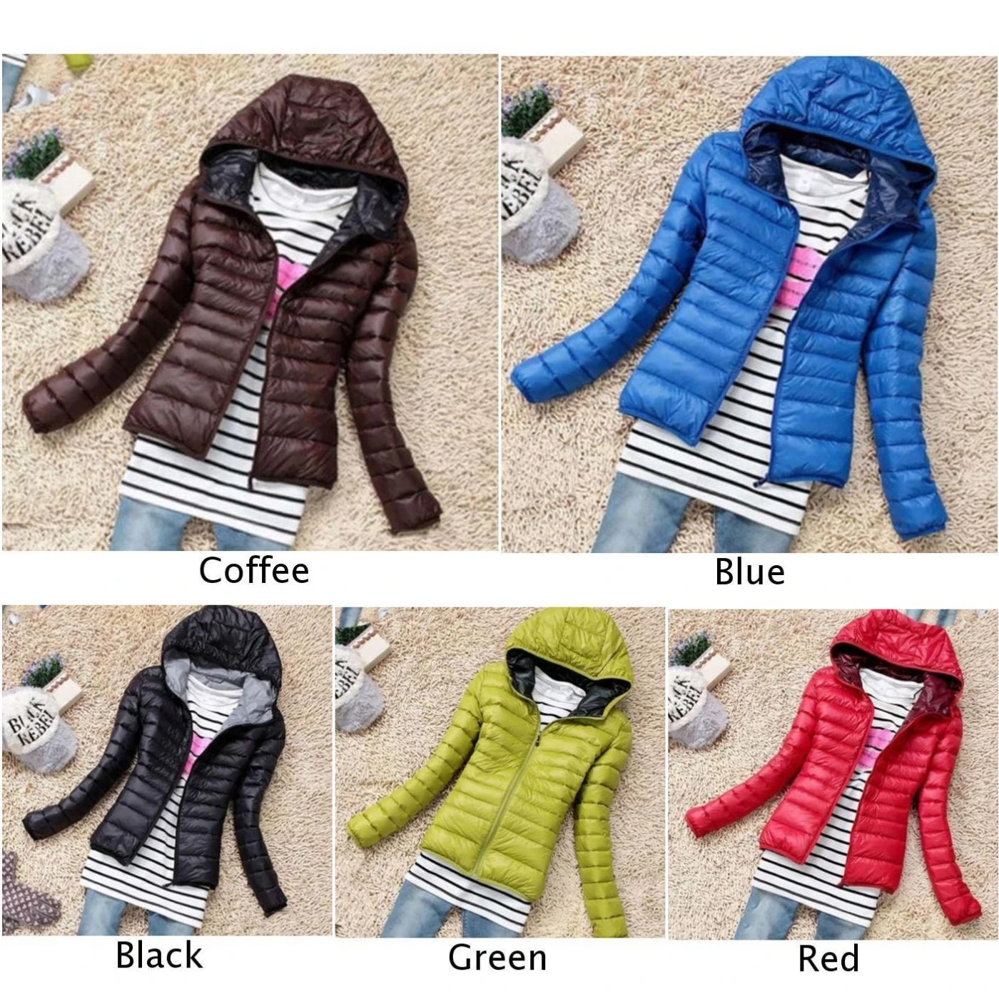 New Womens Slim Winter Warm Coat Zip UP Jacket Ladies Padded Hooded Collar Coats
New Womens Slim Winter Warm Coat Zip UP Jacket Ladies Padded Hooded Collar Coats