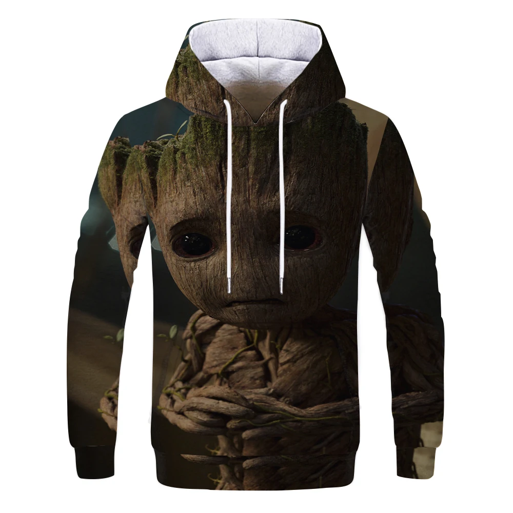 Anime Movie Guardians of the Galaxy Hoodie Men Women 3D Print Hooded Sweatshirt Groot Hip Hop Streetwear off white Hoodies
Anime Movie Guardians of the Galaxy Hoodie Men Women 3D Print Hooded Sweatshirt Groot Hip Hop Streetwear off white Hoodies