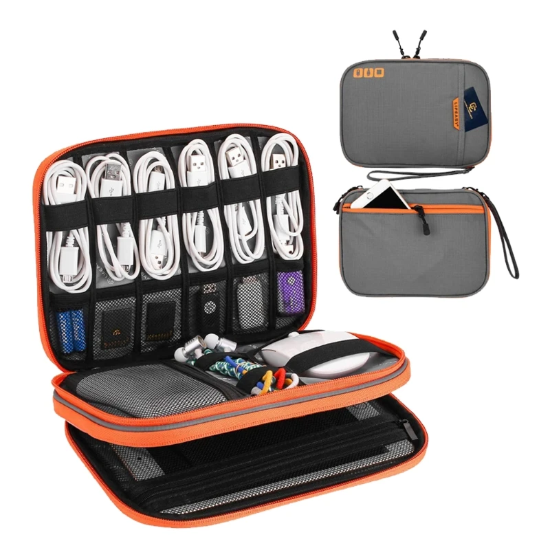 Compact Cable USB Line Power Adapter Headphone Organizer Breathable Storage Bag Large Capacity Charger Bag
Compact Cable USB Line Power Adapter Headphone Organizer Breathable Storage Bag Large Capacity Charger Bag