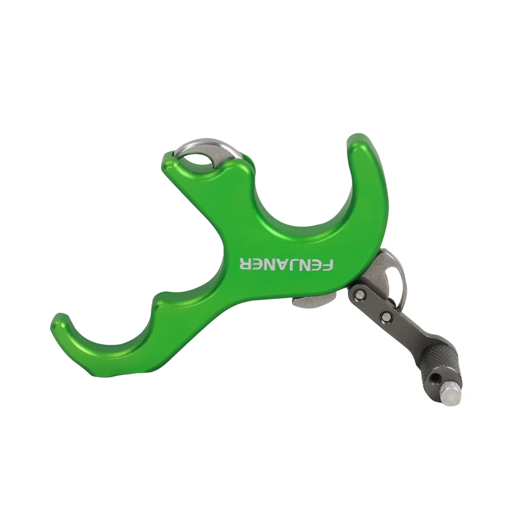 FENJANER Archery Bow Release Aid 3/4 Fingers Thumb Bow Release Tool Aluminium Alloy for Compound Bow Arrow Tool Accessory
FENJANER Archery Bow Release Aid 3/4 Fingers Thumb Bow Release Tool Aluminium Alloy for Compound Bow Arrow Tool Accessory