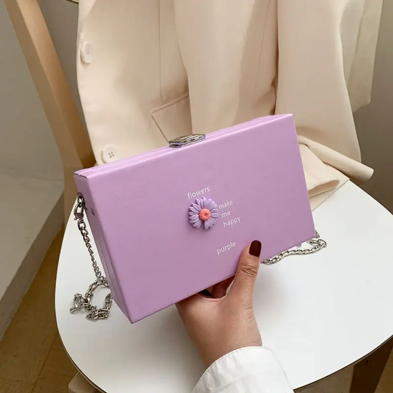 Designer Flower Print Box Bag Pig Bags Wide Shoulder Strap Shoulder Messenger Bag Casual Party Clutch Bolso femenino
Designer Flower Print Box Bag Pig Bags Wide Shoulder Strap Shoulder Messenger Bag Casual Party Clutch Bolso femenino