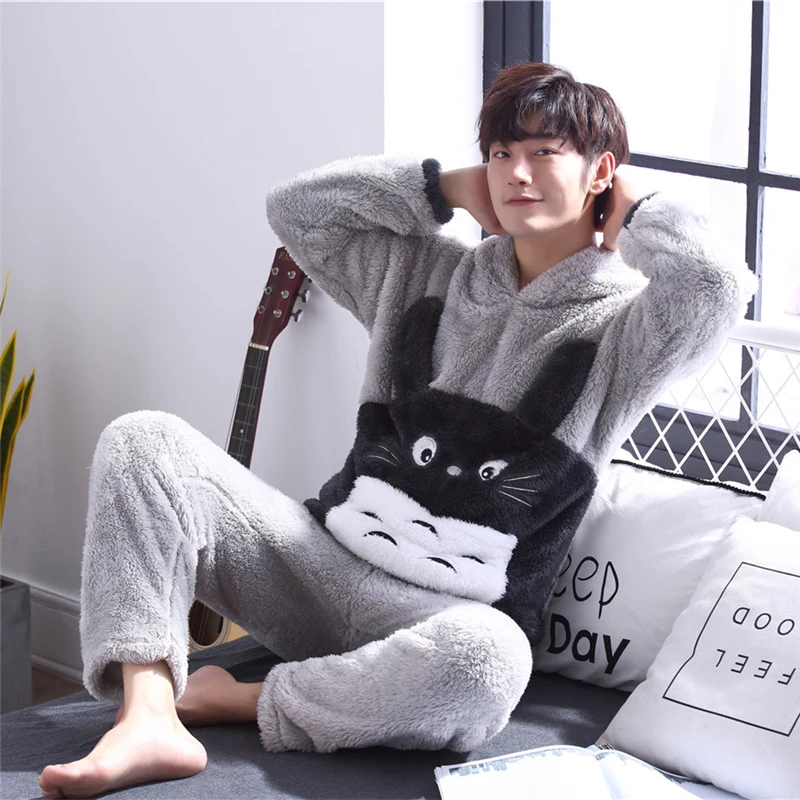 pajamas for men sleepwear men's flannel cartoon winter sleep suit pajama set male mens pyjamas warm for sleeping nightwear
pajamas for men sleepwear men's flannel cartoon winter sleep suit pajama set male mens pyjamas warm for sleeping nightwear