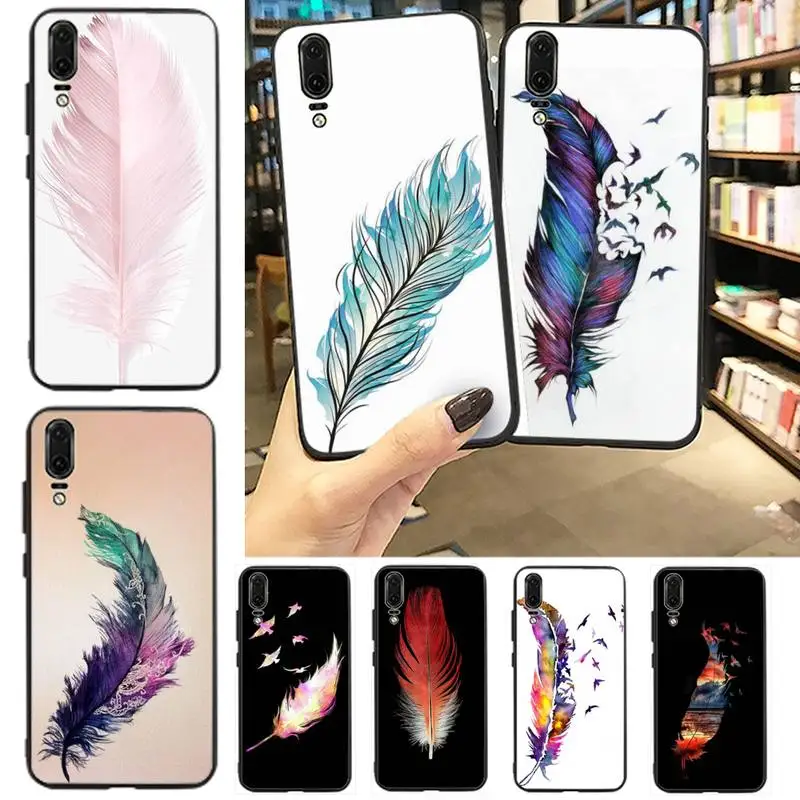 Beautiful Feather Phone Case For Huawei P20 P30 P40 lite Pro P Smart 2019 Mate 10 20 Lite Pro Nova 5t
Beautiful Feather Phone Case For Huawei P20 P30 P40 lite Pro P Smart 2019 Mate 10 20 Lite Pro Nova 5t