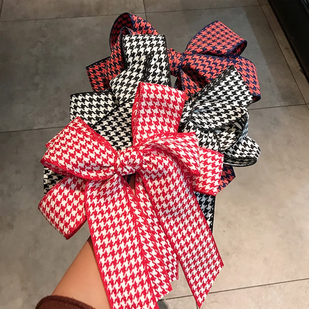 New Women Girls Cute Plaid Bow Hairpins Sweet Hair Clips Headband Barrettes Lovely Hair Ornament Fashion Hair Accessories
New Women Girls Cute Plaid Bow Hairpins Sweet Hair Clips Headband Barrettes Lovely Hair Ornament Fashion Hair Accessories