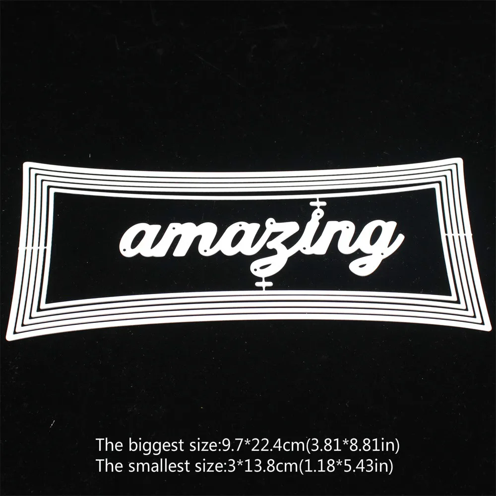 ZFPARTY Curved Stitched Slimline Nesting Frame Metal Cutting Dies Stencils for DIY Scrapbooking Decorative Embossing Paper Cards
ZFPARTY Curved Stitched Slimline Nesting Frame Metal Cutting Dies Stencils for DIY Scrapbooking Decorative Embossing Paper Cards