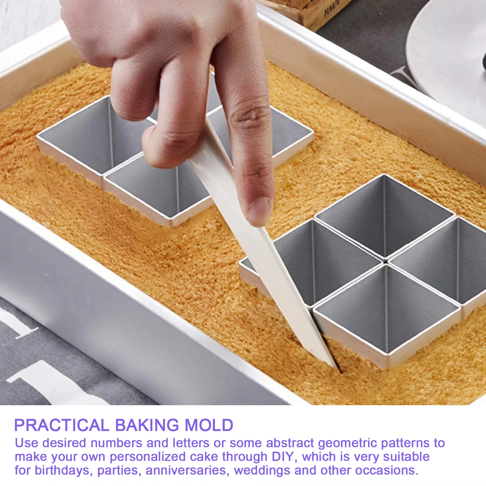 Aluminium Baking Moulds Numbers Cake Decoration And Letters Cake Mould DIY Baking Moulds Set Non-Stick Cake Mould
Aluminium Baking Moulds Numbers Cake Decoration And Letters Cake Mould DIY Baking Moulds Set Non-Stick Cake Mould