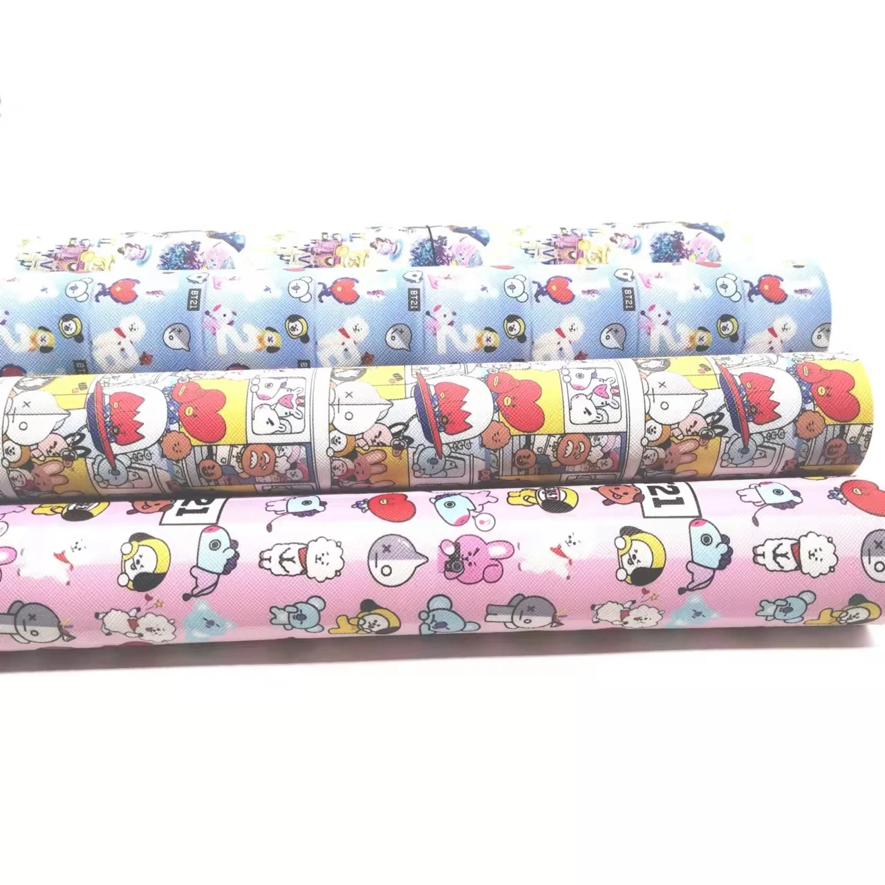 30*136cm Printing Cute Cartoon Stars Synthetic Leather Sheets for Bow Decoration
30*136cm Printing Cute Cartoon Stars Synthetic Leather Sheets for Bow Decoration