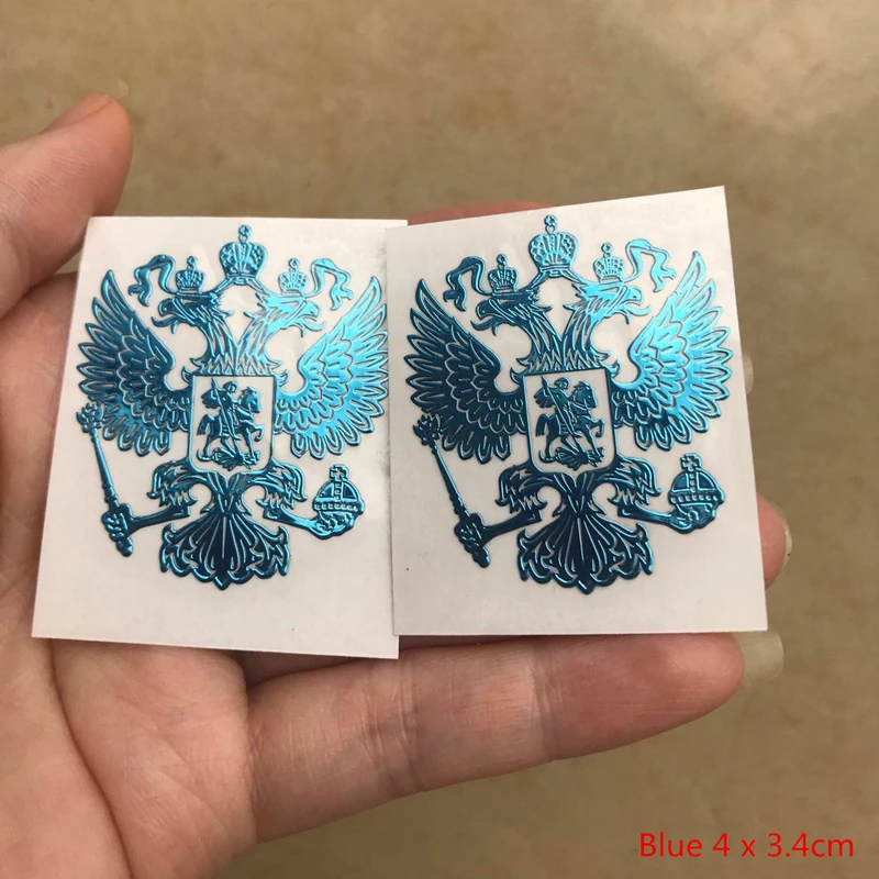 Три Ratels FSMT-040 #60*45 мм двойной двух голового орла герб России металлические золотые Никель автомобиля Стикеры Авто Стикеры s 
Три Ratels FSMT-040 #60*45 мм двойной двух голового орла герб России металлические золотые Никель автомобиля Стикеры Авто Стикеры s