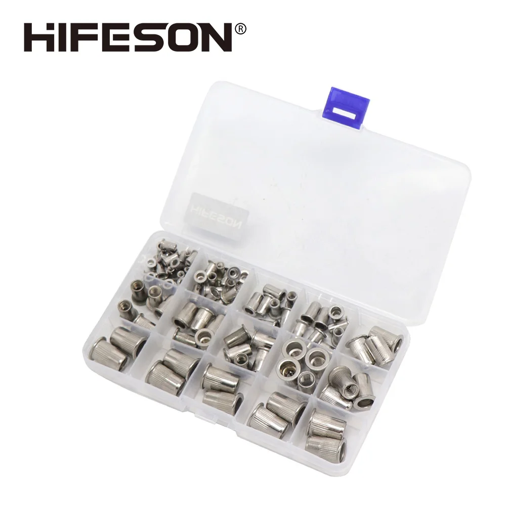 Заклепочная гайка HIFESON M3/M4/M5/M6/M8/M10, 95 шт./300 шт., из нержавеющей стали заклепочник заклепочник резьбовой заклепки заклепочник ручной резьбовые...
Заклепочная гайка HIFESON M3/M4/M5/M6/M8/M10, 95 шт./300 шт., из нержавеющей стали заклепочник заклепочник резьбовой заклепки заклепочник ручной резьбовые...