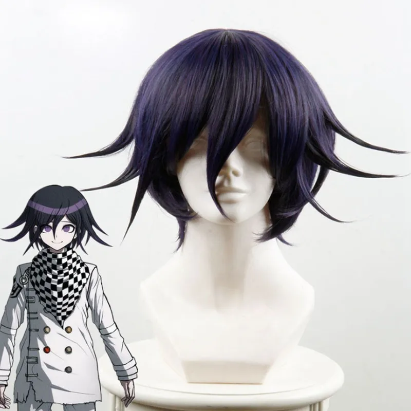 Danganronpa V3 Kokichi Oma President Cosplay Costume Wig Props Purple Resistant Heat Synthetic Short Hair
Danganronpa V3 Kokichi Oma President Cosplay Costume Wig Props Purple Resistant Heat Synthetic Short Hair