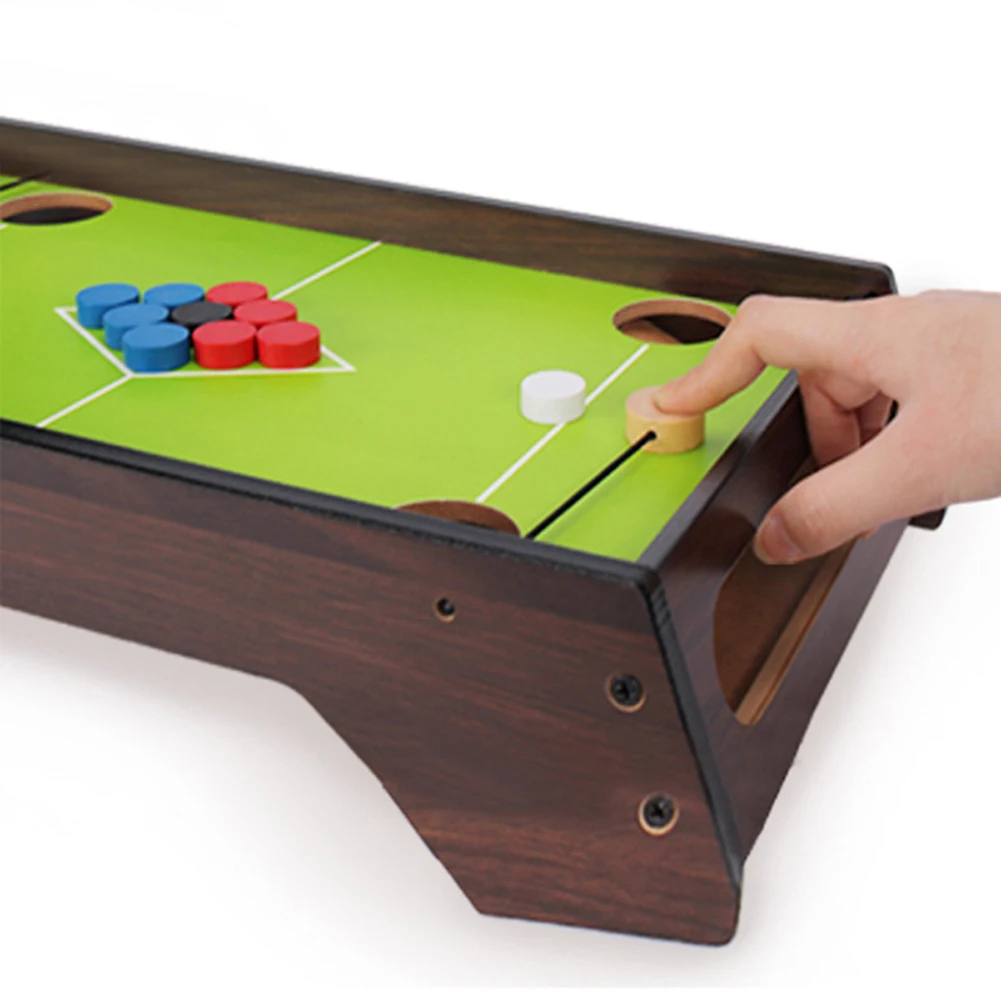 Wooden Billiard Pool Table Game Foosball Table Billiards Game for Family Ice Ball Table Game Competitive Board Games
Wooden Billiard Pool Table Game Foosball Table Billiards Game for Family Ice Ball Table Game Competitive Board Games