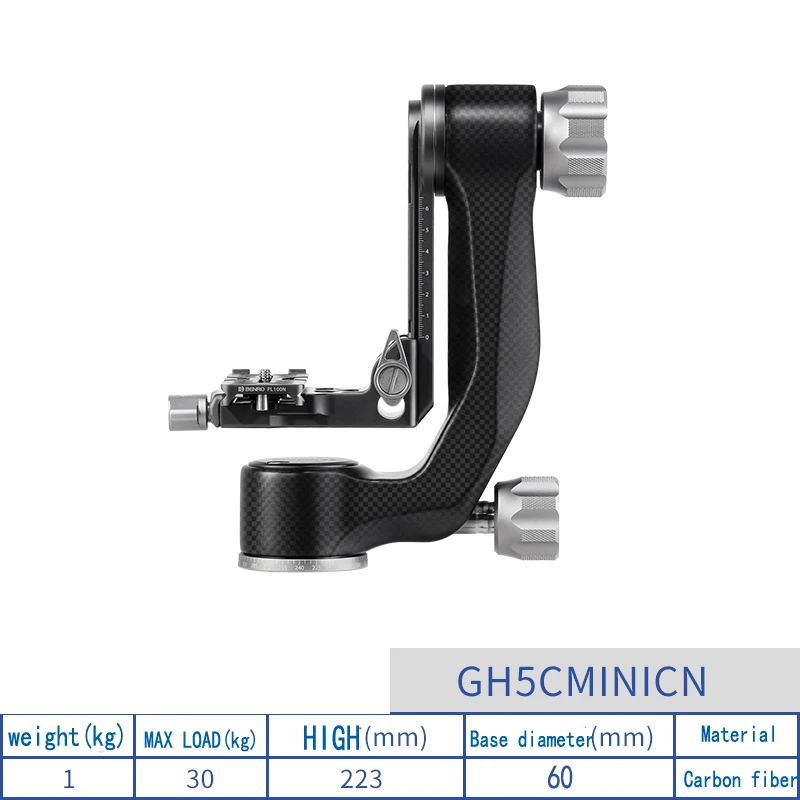 Benro CH5CMINI карданный подвес из углеродного волокна с пластиной PL100 для наблюдения за птицами PTZ
Benro CH5CMINI карданный подвес из углеродного волокна с пластиной PL100 для наблюдения за птицами PTZ