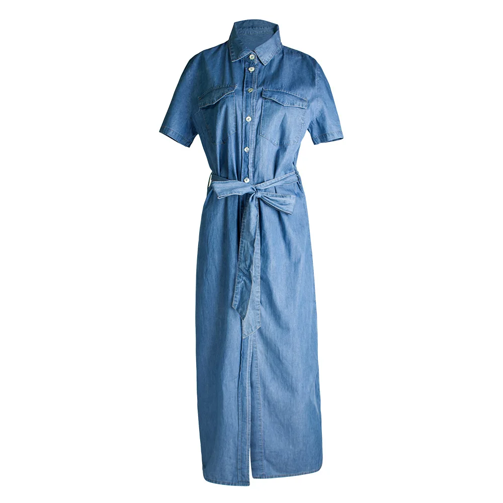 Amazon Europe Station cotton thin casual strap Lapel loose Jumpsuit shirt women's long jeans
Amazon Europe Station cotton thin casual strap Lapel loose Jumpsuit shirt women's long jeans