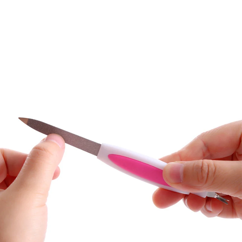2 in 1 Double Head Nail Art File Multi-functional Cuticle Remover Manicure Trimmer Tool Nail Buffer Clean Supplies Random Color
2 in 1 Double Head Nail Art File Multi-functional Cuticle Remover Manicure Trimmer Tool Nail Buffer Clean Supplies Random Color