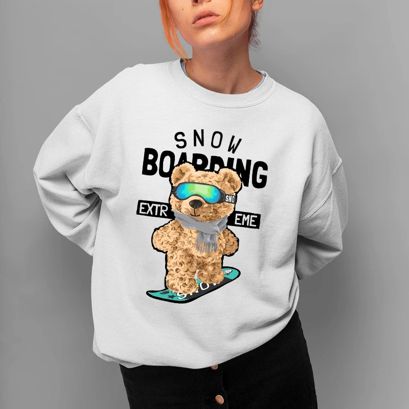 Creative Fashion Ski Teddy Bear Print Sweatshirt Winter Female Clothing Thickening Oversized Men Women Wool Lovers Sport Hoodie
Creative Fashion Ski Teddy Bear Print Sweatshirt Winter Female Clothing Thickening Oversized Men Women Wool Lovers Sport Hoodie