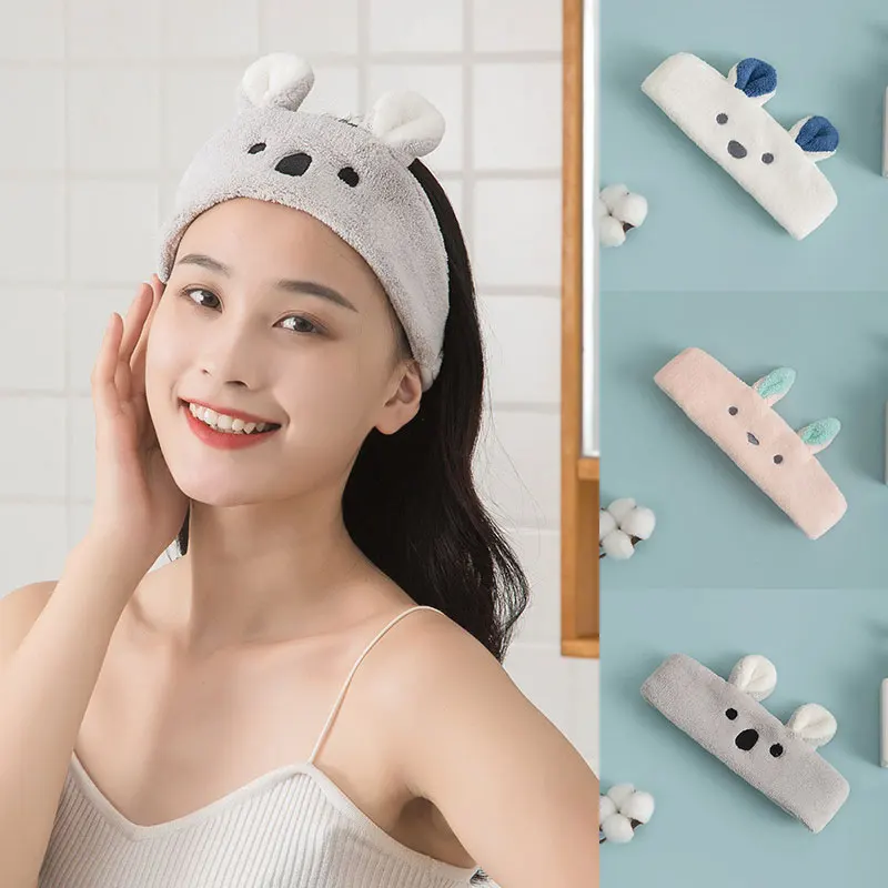 New Coral Velvet Elastic Hair Band Cartoon Animal Plush Headband For Girls Face Washing Clean Makeup Tool Makeup Turban Headwrap
New Coral Velvet Elastic Hair Band Cartoon Animal Plush Headband For Girls Face Washing Clean Makeup Tool Makeup Turban Headwrap