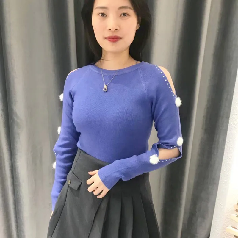 2022 Autumn Hollow Long Sleeve Knitted Sweaters Solid Color Slim-fit Women's Bottoming Sweater Sexy Casual Tops O Neck Pullover
2022 Autumn Hollow Long Sleeve Knitted Sweaters Solid Color Slim-fit Women's Bottoming Sweater Sexy Casual Tops O Neck Pullover