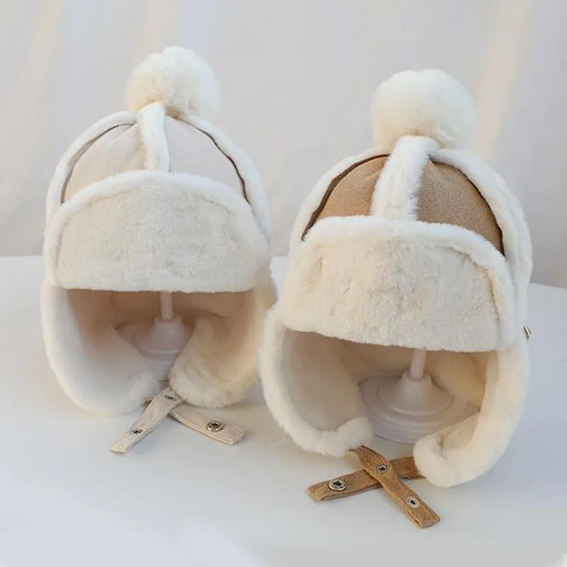 Baby Boys Girls Hat Kids Children Ear Flap Muff Winter Warm Plush Cotton Cap Outdoor Lei Feng Cap Beanie Gifts Hat 46-51cm
Baby Boys Girls Hat Kids Children Ear Flap Muff Winter Warm Plush Cotton Cap Outdoor Lei Feng Cap Beanie Gifts Hat 46-51cm
