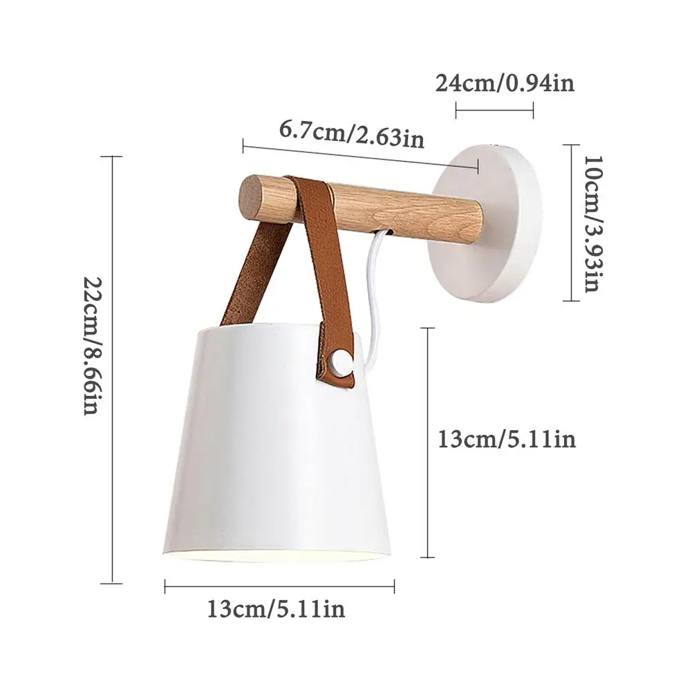 Modern Nordic Style Wall Lamp Adjustable Solid Wood Indoor Wall Lights for study bedroom bedside aisle corridor staircase
Modern Nordic Style Wall Lamp Adjustable Solid Wood Indoor Wall Lights for study bedroom bedside aisle corridor staircase