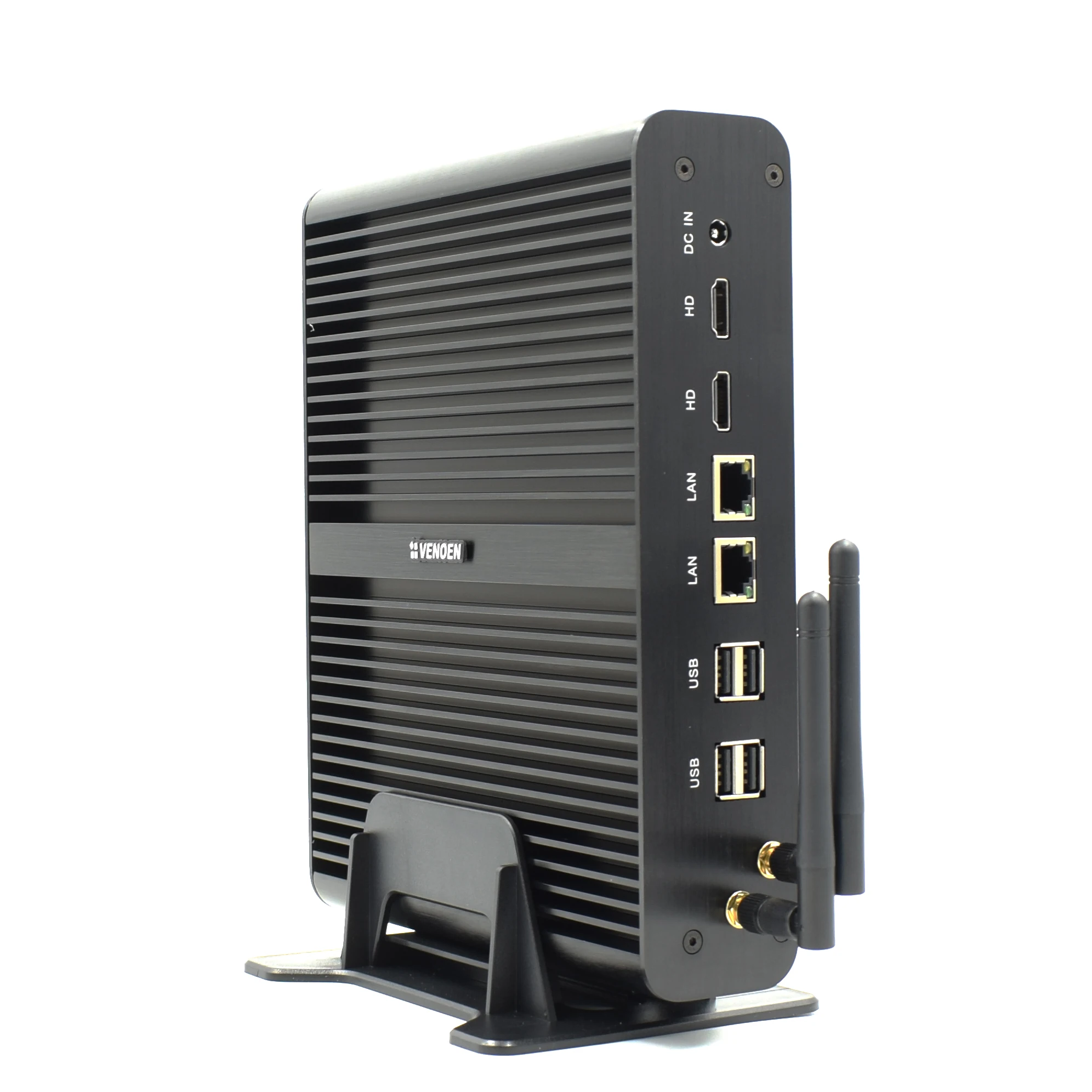 

Hystou industrial MiniPc i5 5200U Dual Com 2 lan Portable Fanless computer Intel Core I7 5500U Linux Ubuntu Desktop I3 5005U