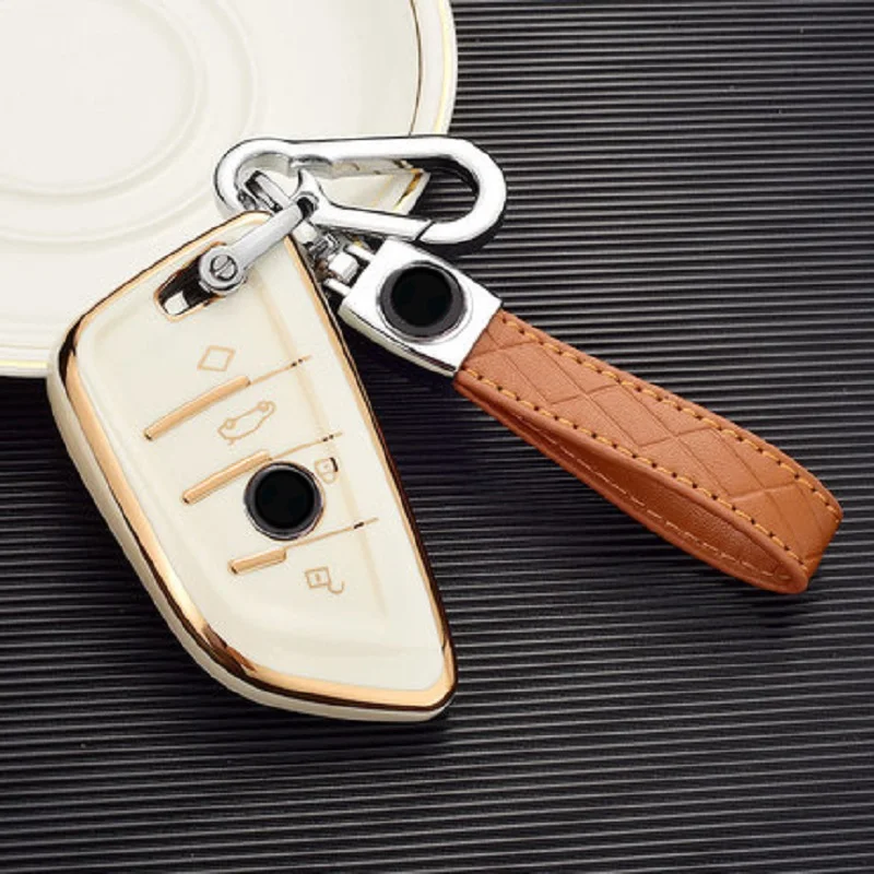 High Quality TPU Car Key Case Cover Shell Protector for BMW X1 X3 X5 X6 Series 1 2 5 7 F15 F16 E53 E70 E39 F10 F30 G30 Keychain
High Quality TPU Car Key Case Cover Shell Protector for BMW X1 X3 X5 X6 Series 1 2 5 7 F15 F16 E53 E70 E39 F10 F30 G30 Keychain