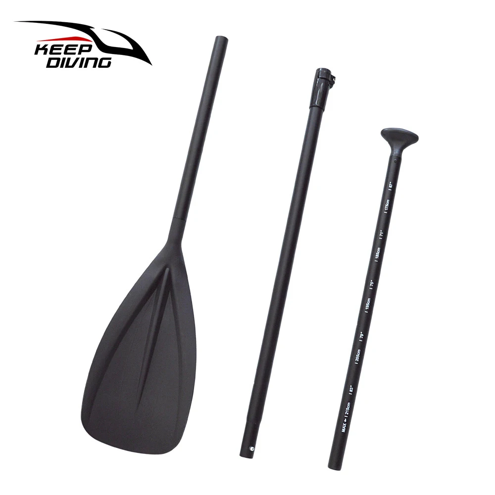 166-215CM Telescopic Adjustable Single-Head Paddle Three-Section Split Aluminum Pole SUP Paddle Inflatable Boat Surfboard Paddle
166-215CM Telescopic Adjustable Single-Head Paddle Three-Section Split Aluminum Pole SUP Paddle Inflatable Boat Surfboard Paddle