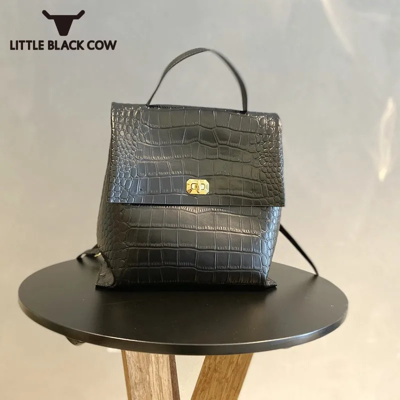 Genuine Leather High Capacity Fashion Backpack Women Bags 2022 New Crocodile Pattern Armpit Shoulder Bags Handbag Female
Genuine Leather High Capacity Fashion Backpack Women Bags 2022 New Crocodile Pattern Armpit Shoulder Bags Handbag Female