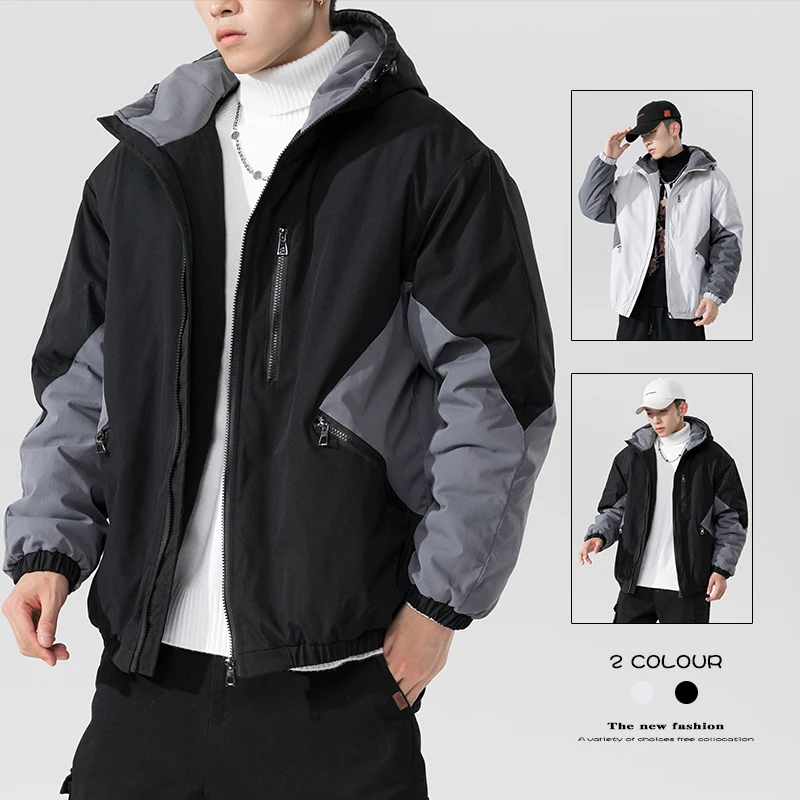 2021 Winter Coat Men's Warm Parkas Streetwear Cotton Coats Slim Male Jackets Windproof Jackets and Coats Man Winter Outwear 5XL
2021 Winter Coat Men's Warm Parkas Streetwear Cotton Coats Slim Male Jackets Windproof Jackets and Coats Man Winter Outwear 5XL
