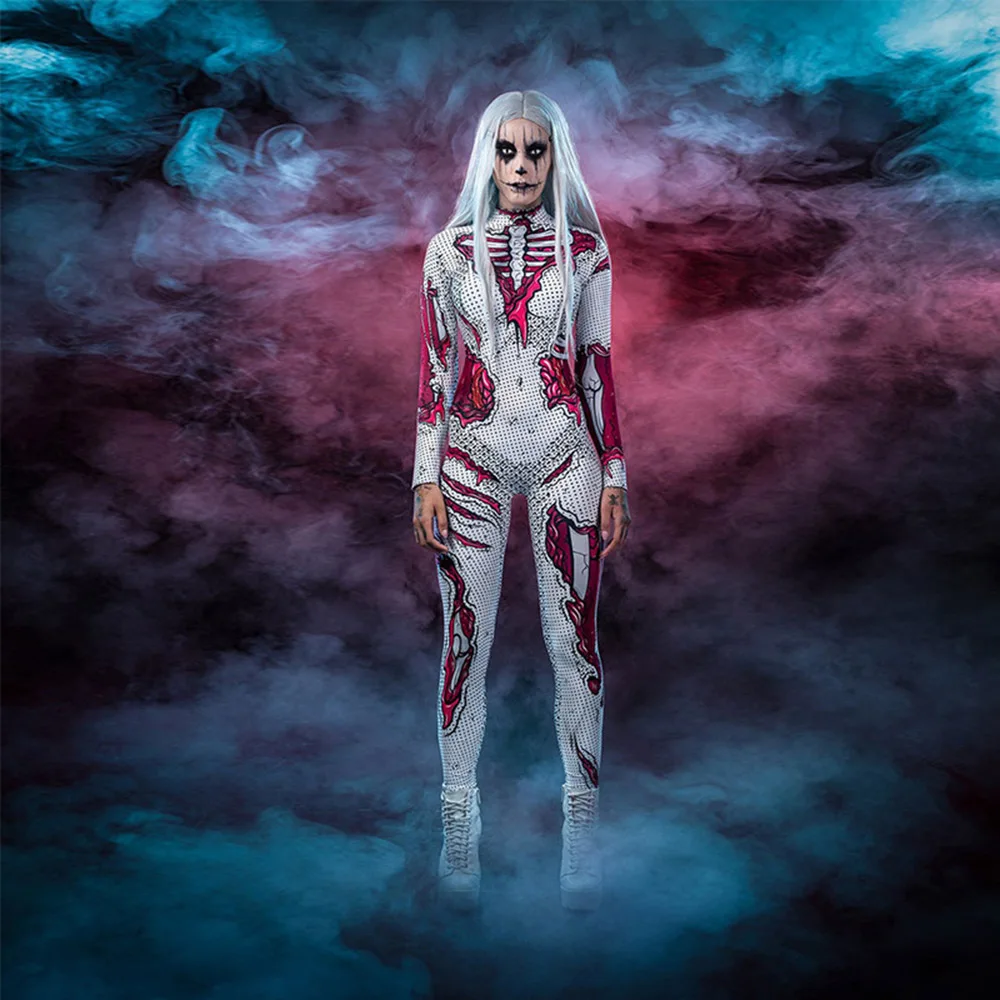 Halloween Fashion Women Costumes 2021 Autumn Winter New Horror Skull Western Style Trend Design Ladies Jumpsuit
Halloween Fashion Women Costumes 2021 Autumn Winter New Horror Skull Western Style Trend Design Ladies Jumpsuit