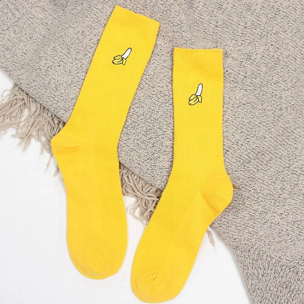 Cartoon Fruit Embroidery Hosiery Warm Soft Cotton Elastic High Knitting Socks
Cartoon Fruit Embroidery Hosiery Warm Soft Cotton Elastic High Knitting Socks