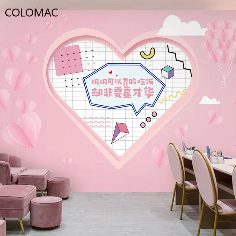 Colomac Custom 3D Wings Wallpaper Milk Tea Shop Brick Wall Beauty Salon Decoration Wallpaper Background Dropshipping
Colomac Custom 3D Wings Wallpaper Milk Tea Shop Brick Wall Beauty Salon Decoration Wallpaper Background Dropshipping