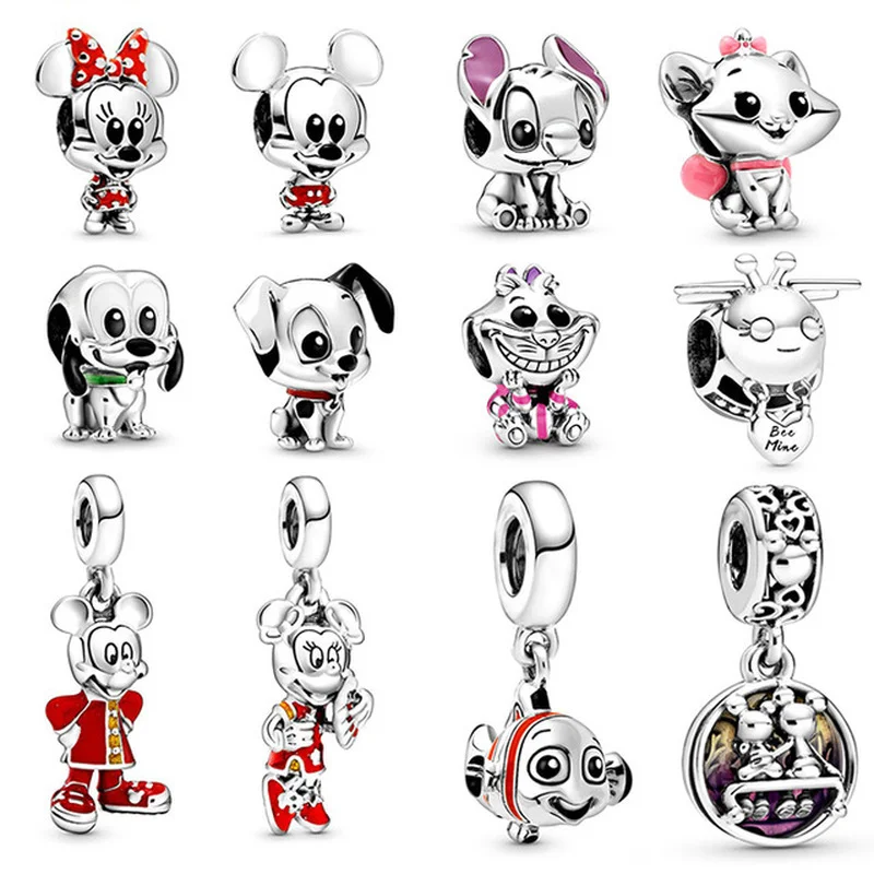 2021 New Anime mouse Plata Charms of Ley 925 Silver Princess Series Beads Fit Original Pandora Bracelets for Women DIY Jewelry
2021 New Anime mouse Plata Charms of Ley 925 Silver Princess Series Beads Fit Original Pandora Bracelets for Women DIY Jewelry