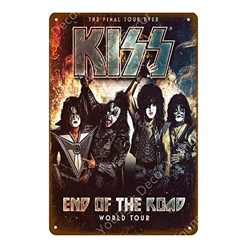 Hard Rock Music Fstival Tin Signs Vintage Metal Plaque Retro Rock Jazz Kiss Band Wall Art Poster for Bar Pub Club Decor 20x30cm
Hard Rock Music Fstival Tin Signs Vintage Metal Plaque Retro Rock Jazz Kiss Band Wall Art Poster for Bar Pub Club Decor 20x30cm