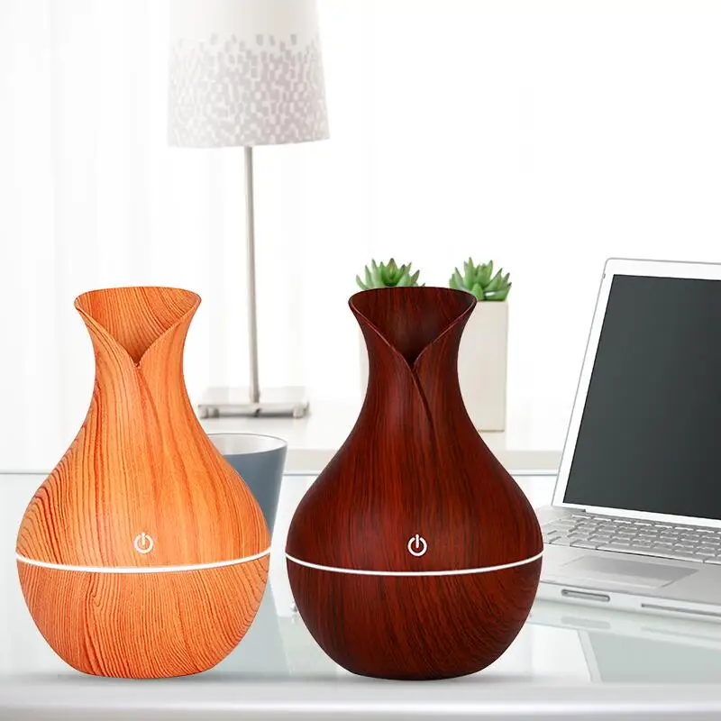 400ml Essential humidifier aroma oil diffuser Wood Grain ultrasonic wood air humidifier USB cool mini mist maker LED lights home
400ml Essential humidifier aroma oil diffuser Wood Grain ultrasonic wood air humidifier USB cool mini mist maker LED lights home