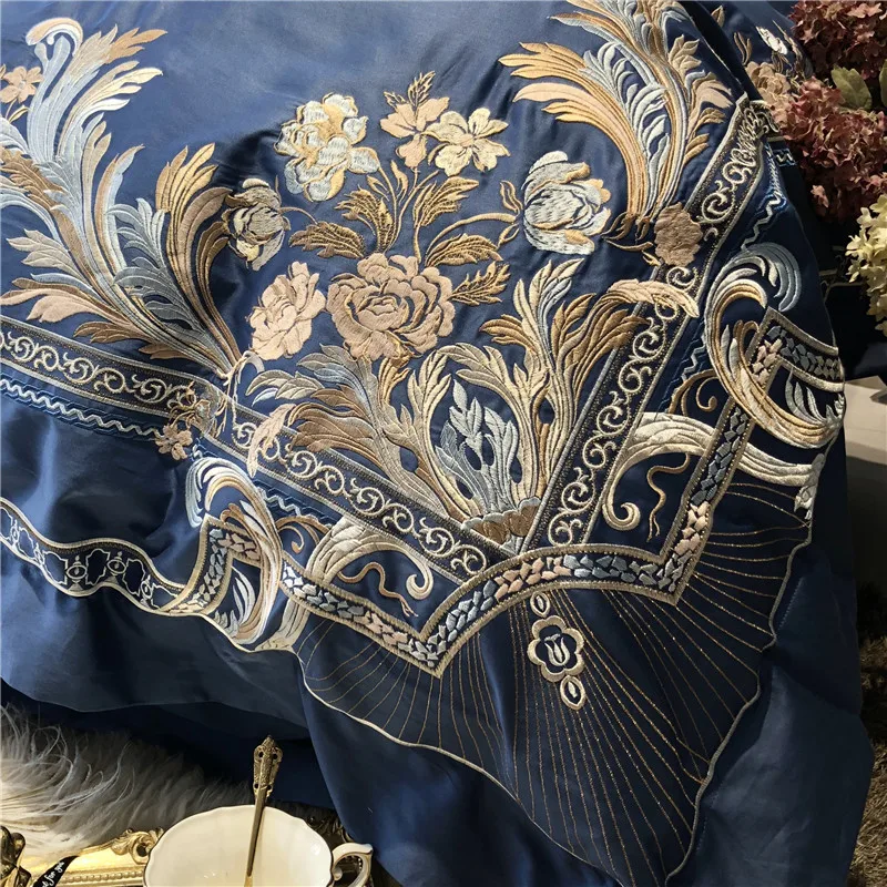 800TC Egyptain Cotton Duvet Cover Bed sheet set Embroidery Luxury Royal Bedding Set Queen king size Fitted sheet parure de lit 
800TC Egyptain Cotton Duvet Cover Bed sheet set Embroidery Luxury Royal Bedding Set Queen king size Fitted sheet parure de lit