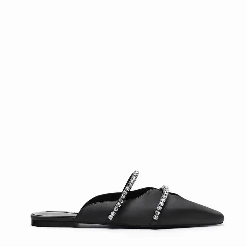 Female Shoes Mules For Women 2021 Loafers Square Toe Ladies' Slippers Low Beige Heeled Sandals New Flat Black Silk Rome Rubber B
Female Shoes Mules For Women 2021 Loafers Square Toe Ladies' Slippers Low Beige Heeled Sandals New Flat Black Silk Rome Rubber B
