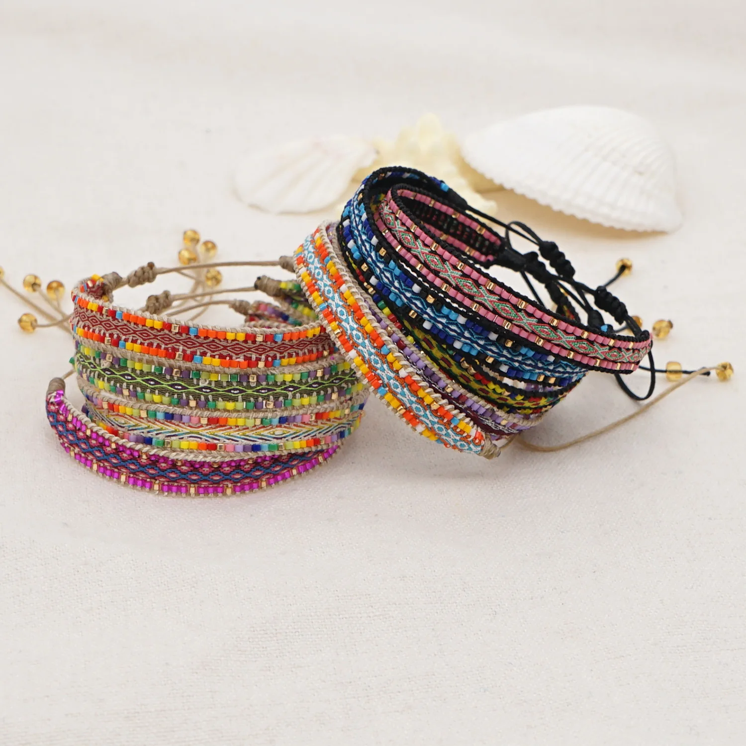 Go2boho Miyuki Bracelet For Ladies 2021 Wowen Friendship Jewelry Bohemian Color Bead Jewellery Trendy Braid Bracelets Wholesale
Go2boho Miyuki Bracelet For Ladies 2021 Wowen Friendship Jewelry Bohemian Color Bead Jewellery Trendy Braid Bracelets Wholesale