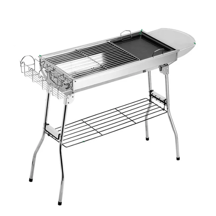 Tuba Thickening Outdoors Wood Carbon Bbq Stainless Steel Portable Barbecue Furnace Folding Barbecue Frame
Tuba Thickening Outdoors Wood Carbon Bbq Stainless Steel Portable Barbecue Furnace Folding Barbecue Frame