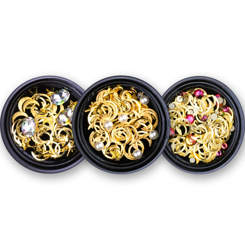 Metal Frame Nail Art Rhinestones for Nails Crystal Gems and Stones Pearl AB Glass Diamond Jewelry 3D Nails Decorations
Metal Frame Nail Art Rhinestones for Nails Crystal Gems and Stones Pearl AB Glass Diamond Jewelry 3D Nails Decorations