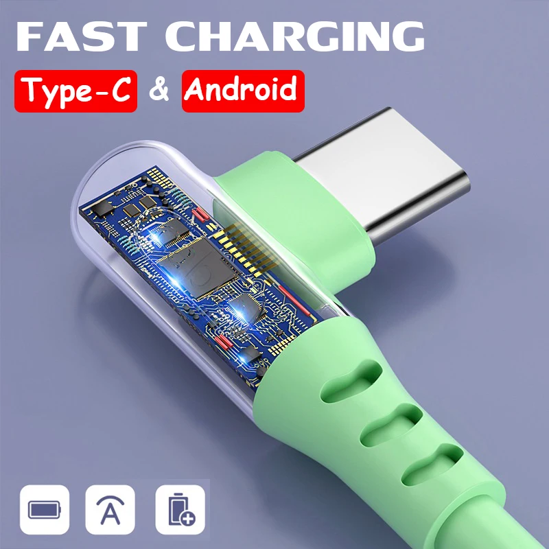 5A Liquid Silicone Cable Micro USB Type C Fast Charging Data Cables for Samsung Huawei Xiaomi Android Tablet Phone Cord Wire
5A Liquid Silicone Cable Micro USB Type C Fast Charging Data Cables for Samsung Huawei Xiaomi Android Tablet Phone Cord Wire