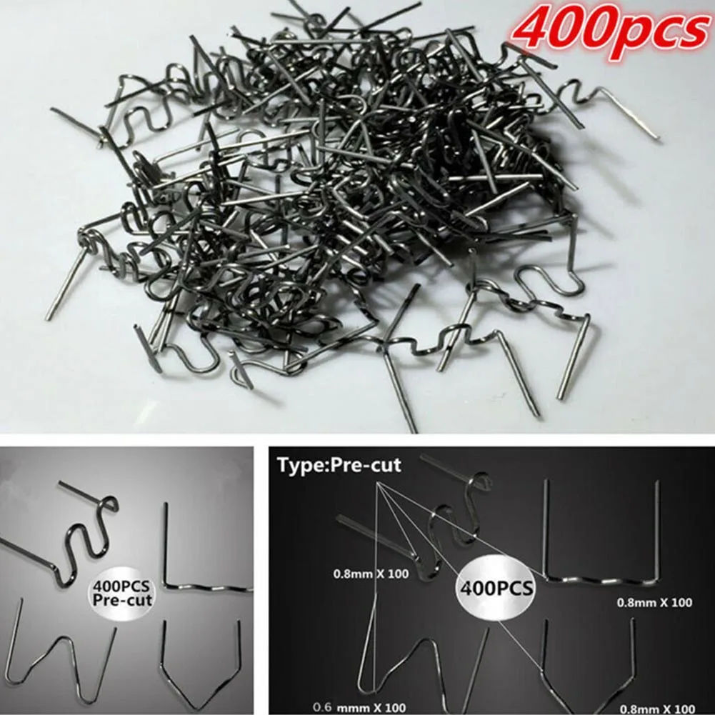 400pcs/Set Staples Wave Hot Stapler Stainless Steel Pre-Cut Welder Tool Damaged Repair Kit
400pcs/Set Staples Wave Hot Stapler Stainless Steel Pre-Cut Welder Tool Damaged Repair Kit