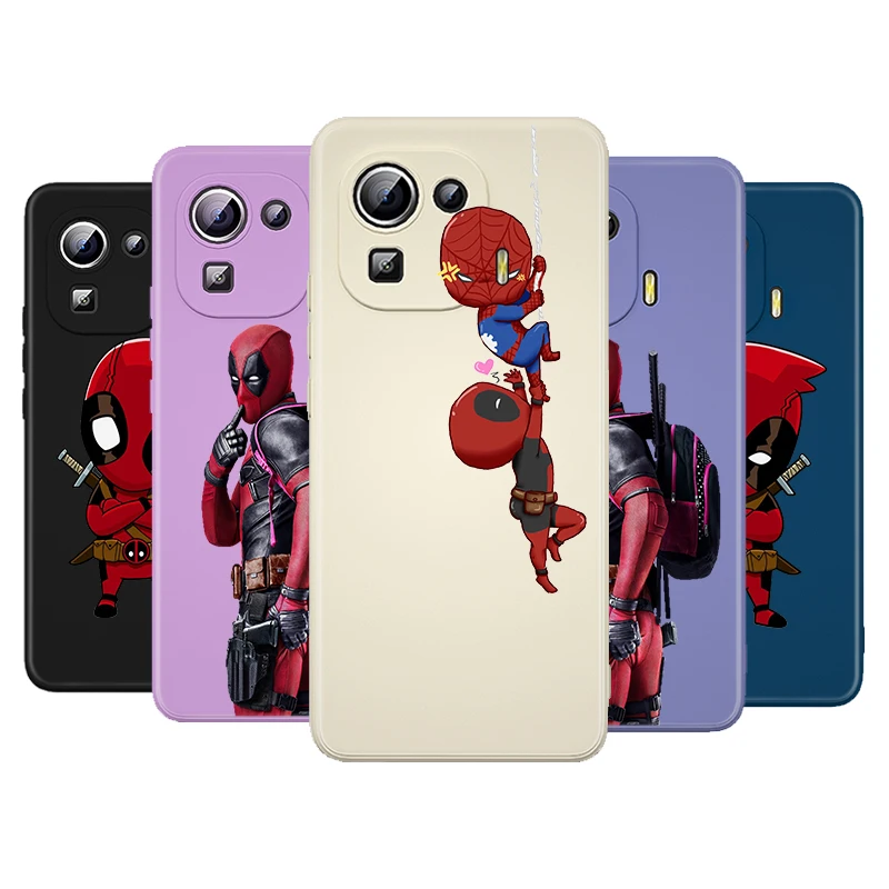 Marvel Deadpool Liquid Silicone Soft Cover For Xiaomi Mi 11 Ultra 11i 11X 10 10T 10S 9 SE Pro Lite Youth Phone Case
Marvel Deadpool Liquid Silicone Soft Cover For Xiaomi Mi 11 Ultra 11i 11X 10 10T 10S 9 SE Pro Lite Youth Phone Case