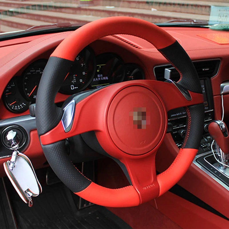 Подходит для Porsche Cayenne / Panamera 2010-2011Red & Black, кожаная Красная Нить рулевого колеса, чехол для ручного шитья
Подходит для Porsche Cayenne / Panamera 2010-2011Red & Black, кожаная Красная Нить рулевого колеса, чехол для ручного шитья